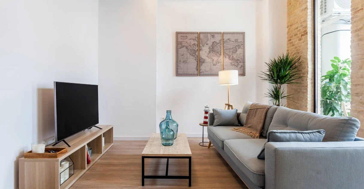 los mejores apartamentos turísticos en Valencia sala de estar