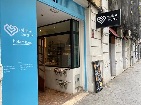 Milk and Butter Mejores cafetería Valencia