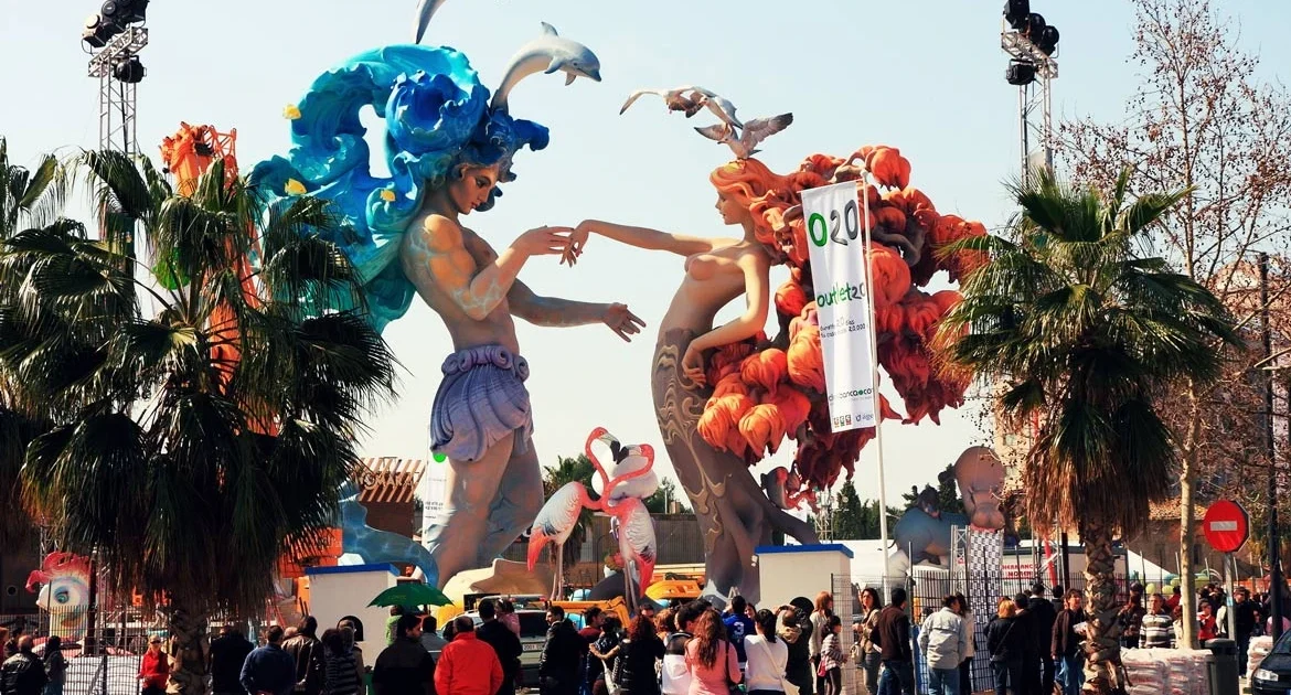 Mejores zonas para vivir las Fallas Valencia 2025