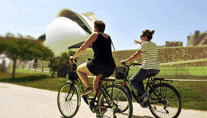 alojamiento turístico Valencia con espacio seguro para guardar bicicletas