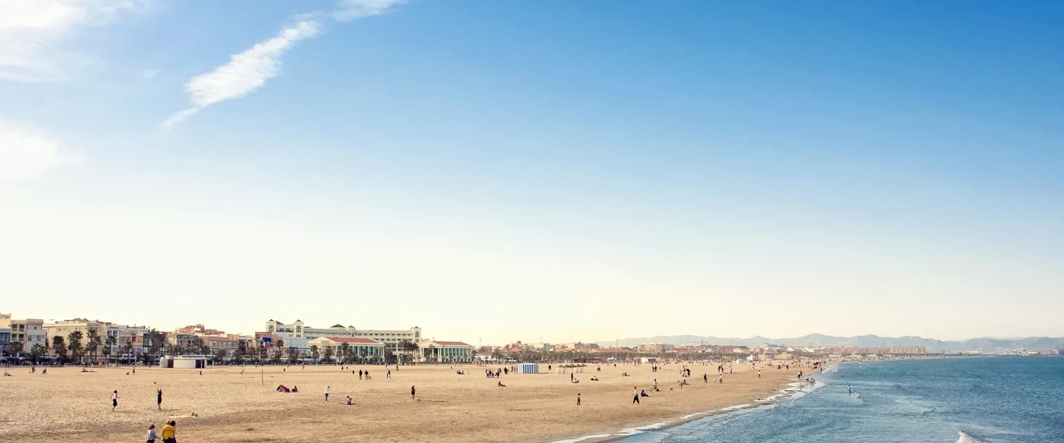 valencia ciudad playa malvarrosa